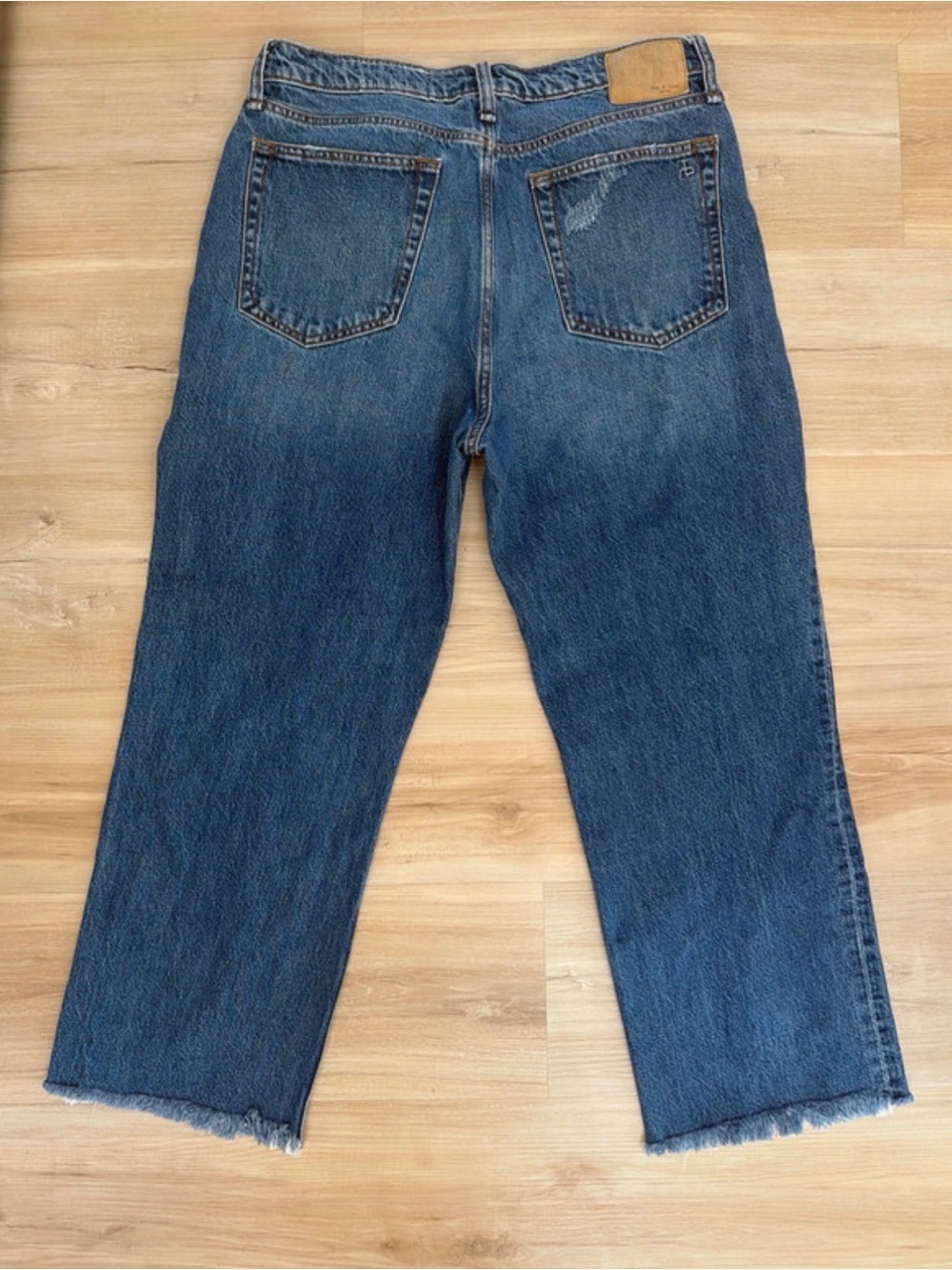 rag & bone Alex High Rise Straight 30 - Picture 2 of 4